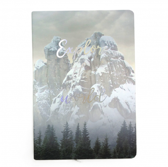 Agenda hardcover, model munte de zapada, 96 pagaini [3]