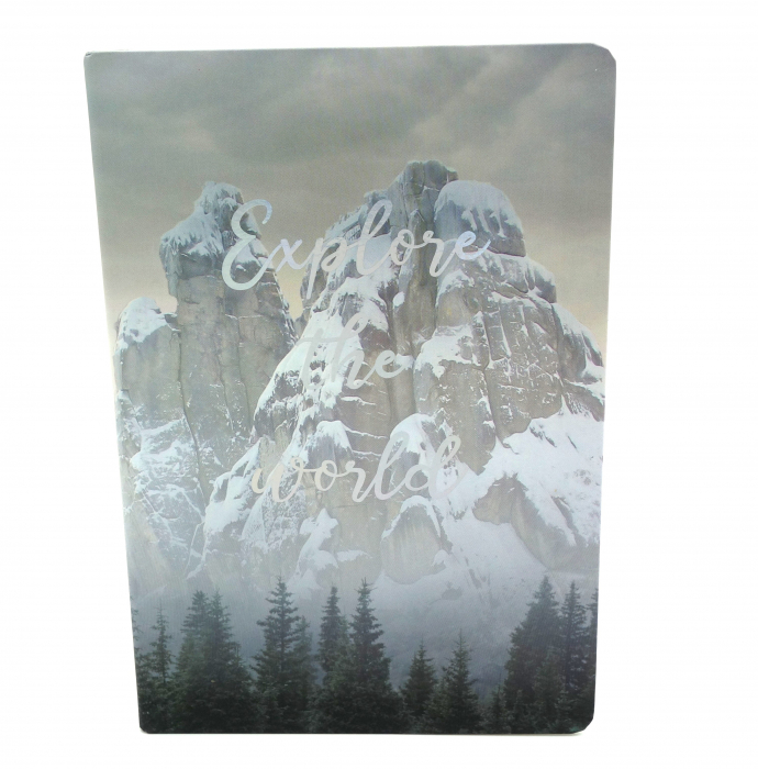 Agenda hardcover, model munte de zapada, 96 pagaini [2]