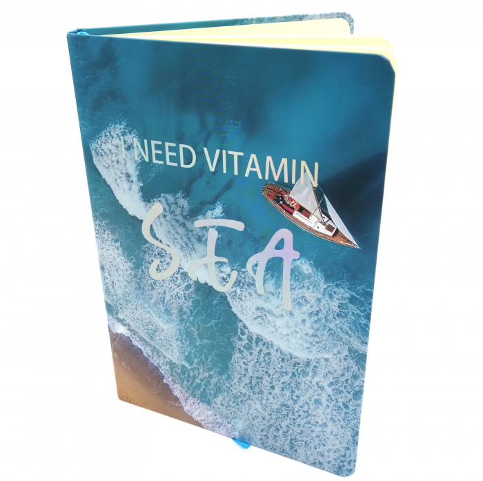 Agenda hardcover, model valuri, 96 pagini [1]