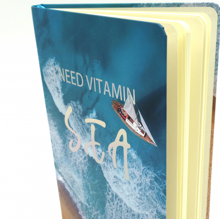Agenda hardcover, model valuri, 96 pagini [5]