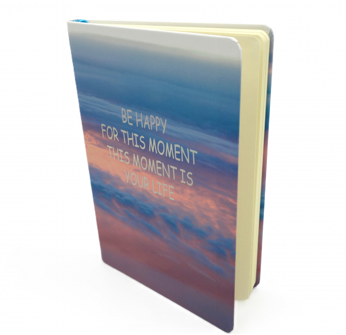 Agenda hardcover, model Be Happy, 96 pagini [1]