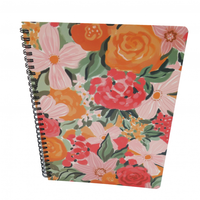 Agenda model floral pictat, A5, multicolor [1]