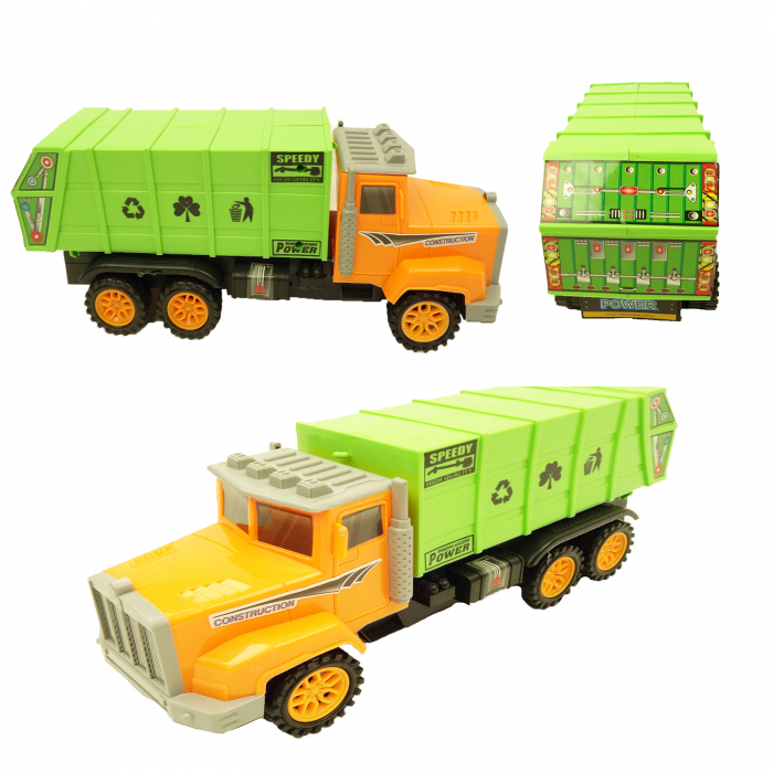 Camion de gunoi, de jucarie, 28 cm [4]