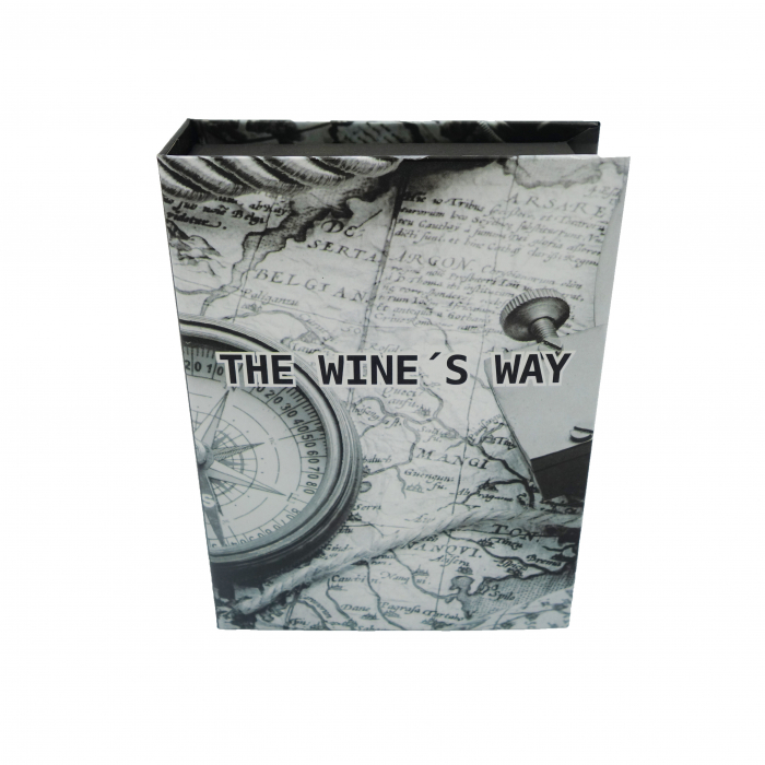 Carte decorativa cu 3 accesorii pentru vin, 15 cm [3]