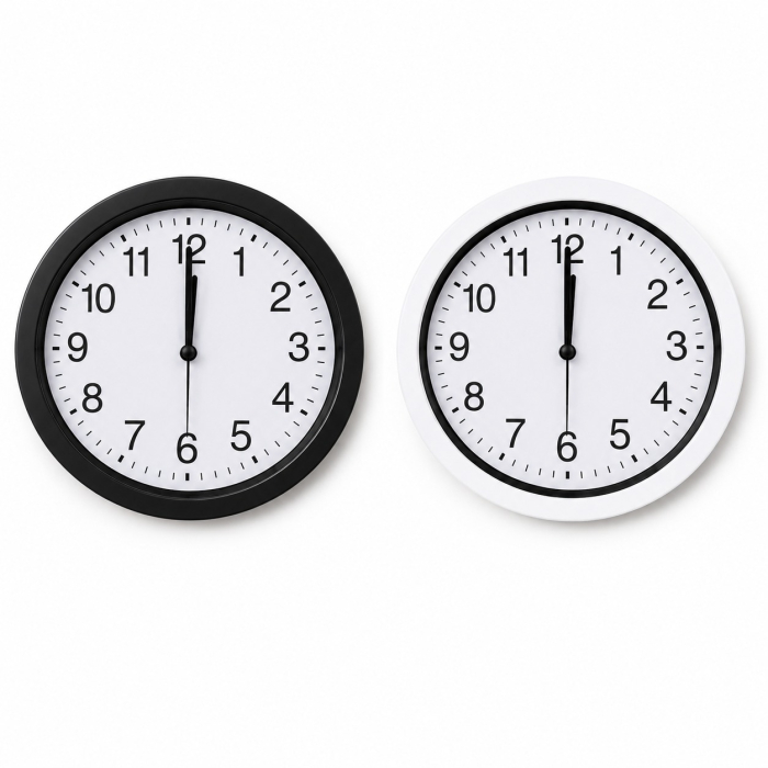 Ceas de Perete 20 cm cu Mecanism Silențios | Design Clasic [6]