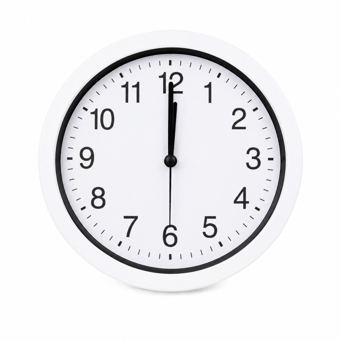 Ceas de Perete 20 cm cu Mecanism Silențios | Design Clasic [5]