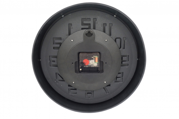 Ceas de perete modern cu fundal reflectorizant, 30 cm [3]