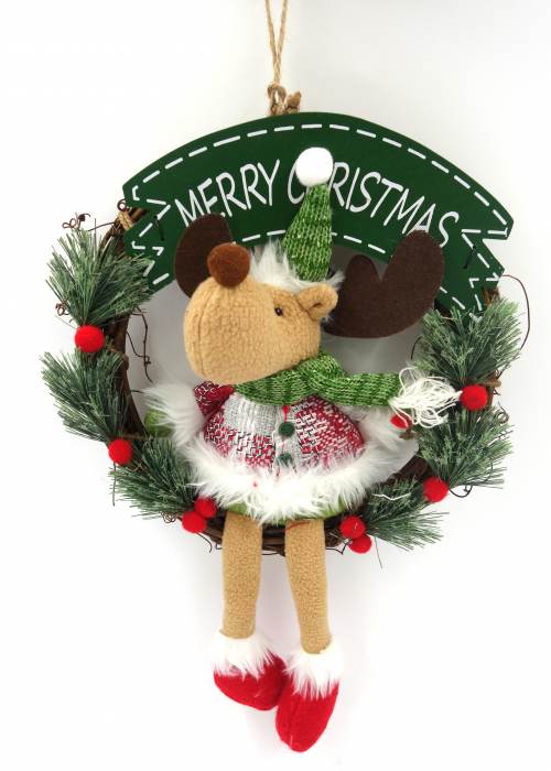 Coroniță decorativă cu ren, 45 cm [1]