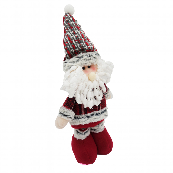 Figurina Moș Crăciun, din material textil, 40 cm [3]