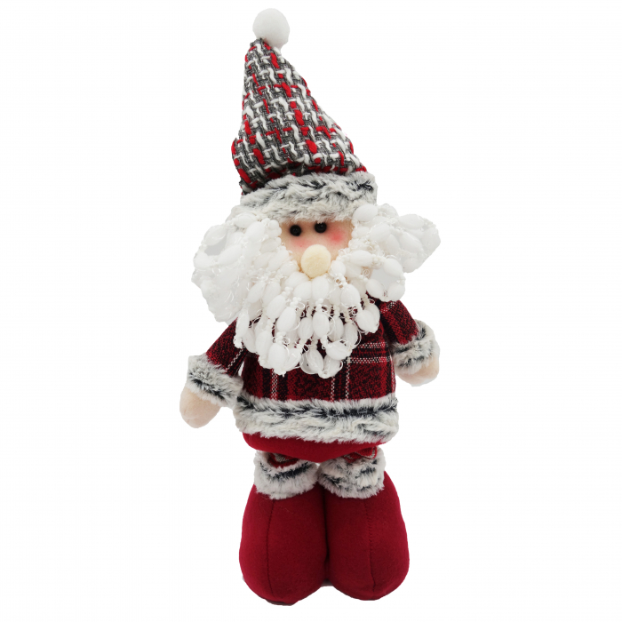 Figurina Moș Crăciun, din material textil, 40 cm [1]