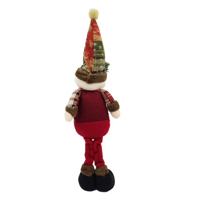 Figurina Moș Crăciun, din material textil, 48 cm [3]