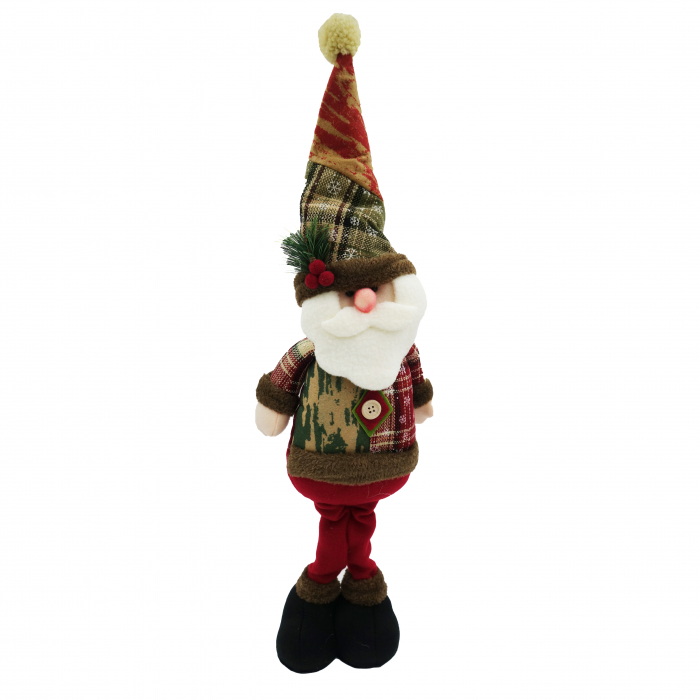 Figurina Moș Crăciun, din material textil, 48 cm [2]