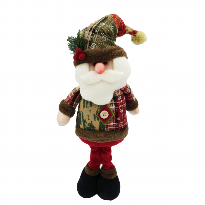 Figurina Moș Crăciun, din material textil, 48 cm [1]