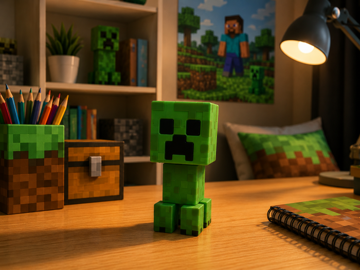 Figurină Pixelată, Creeper, 12 cm | Pop My Pixel World [2]
