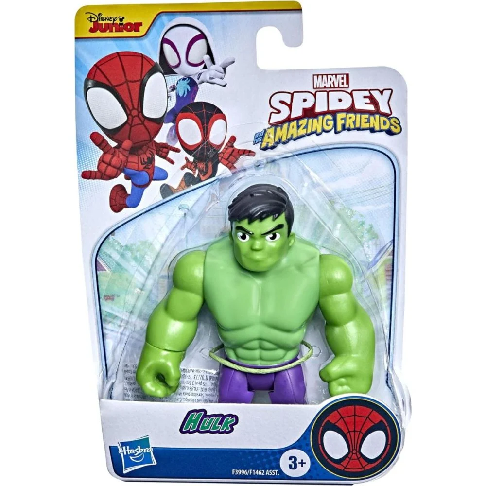 Figurina Spidey and His Amazing Friends, Hulk putere verde, 13 cm [1]