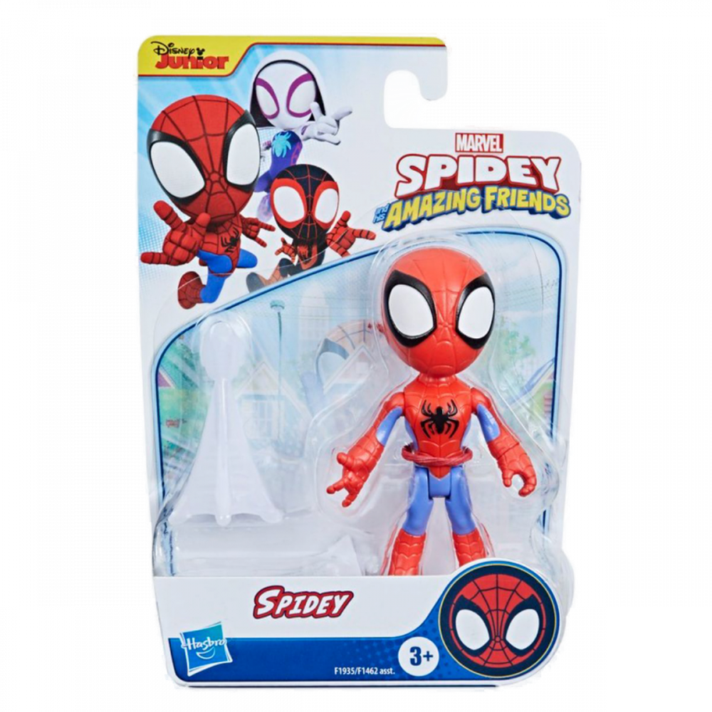 Figurina Spidey and His Amazing Friends – Spidey energie acrobatică, 10 cm [1]