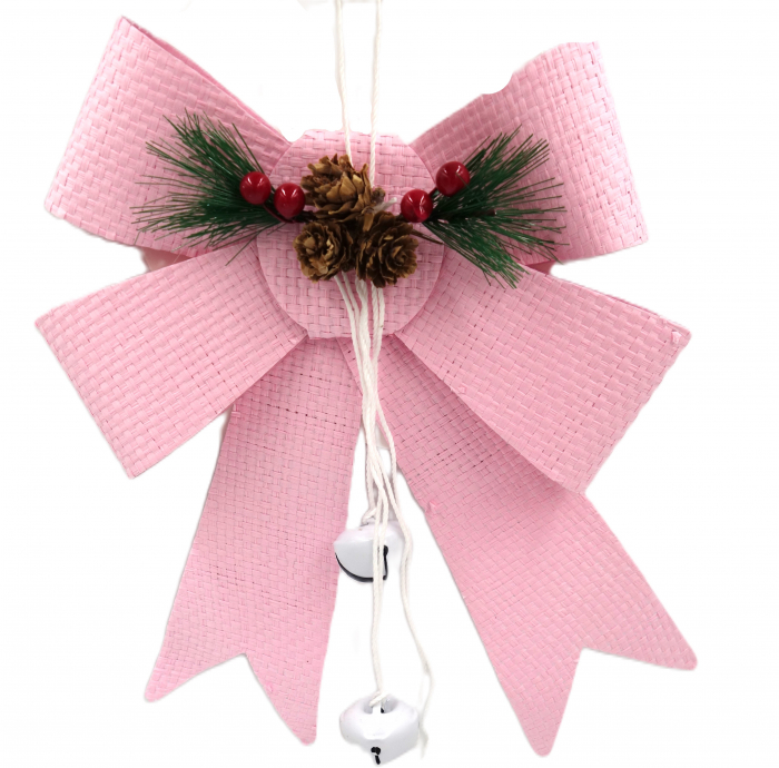 Fundiță decorativă roz, 25 cm [2]