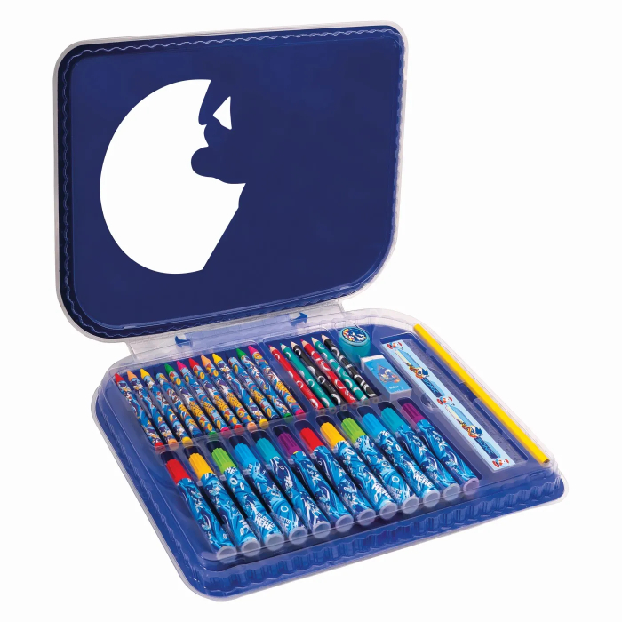Gentă pentru desen Art Case Sonic the Hedgehog, set creativ cu creioane și markere, 3 ani+ [2]