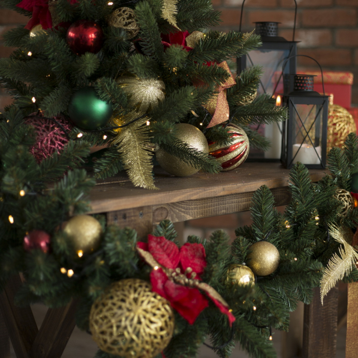 Ghirlanda Swierk, verde, 200 cm [4]