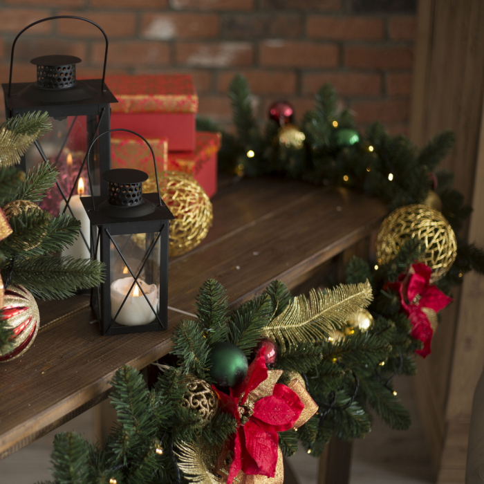 Ghirlanda Swierk, verde, 200 cm [5]