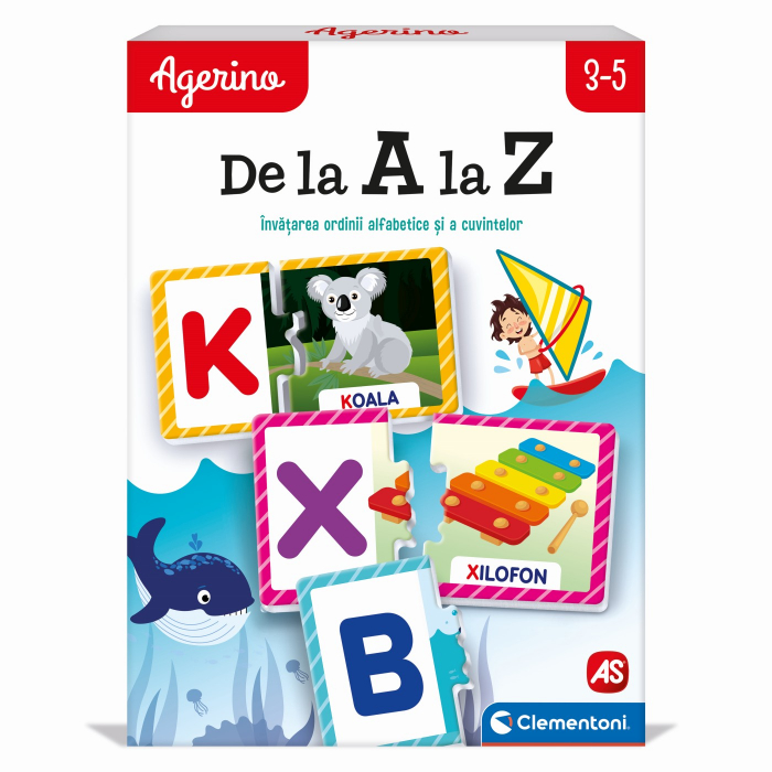 Joc educativ De la A la Z, Agerino, 3-5 ani [1]