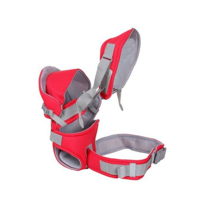Marsupiu multifunctional, reglabil, cu suport pentru gat, 50 cm 3-12 luni, albastru [5]