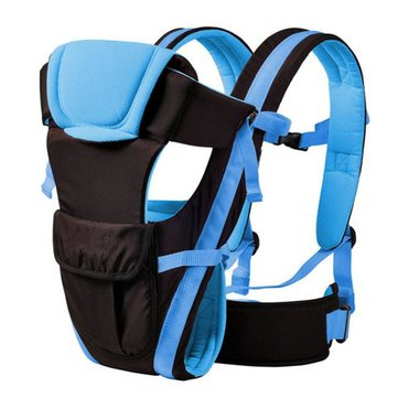 Marsupiu Willbaby pentru bebeluși, cu design ergonomic și ventilație 3D, albastru [1]