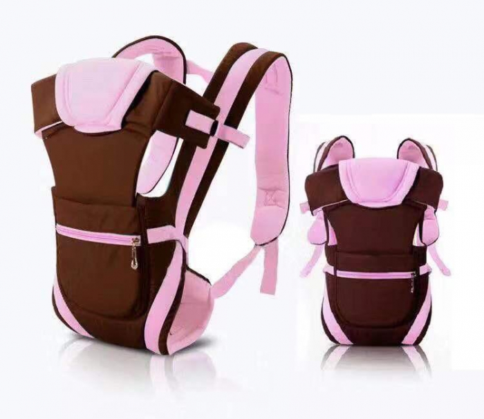 Marsupiu Willbaby pentru bebeluși, cu design ergonomic și ventilație 3D, roz [2]