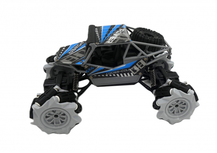 Masinuta de teren cu telecomanda, 4WD, suspensii, rezistenta la socuri, 25 cm [2]