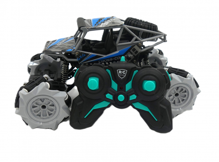 Masinuta de teren cu telecomanda, 4WD, suspensii, rezistenta la socuri, 25 cm [5]