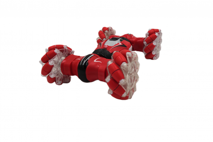 Masinuta epica pentru cascadorii off-road, cu telecomanda si ceas gravitational, 32 cm, rosu [4]