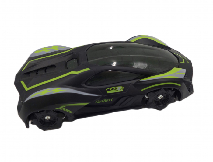 Masinuta sport cu telecomanda, roti aderente, muzica, luminite, 20 cm [4]
