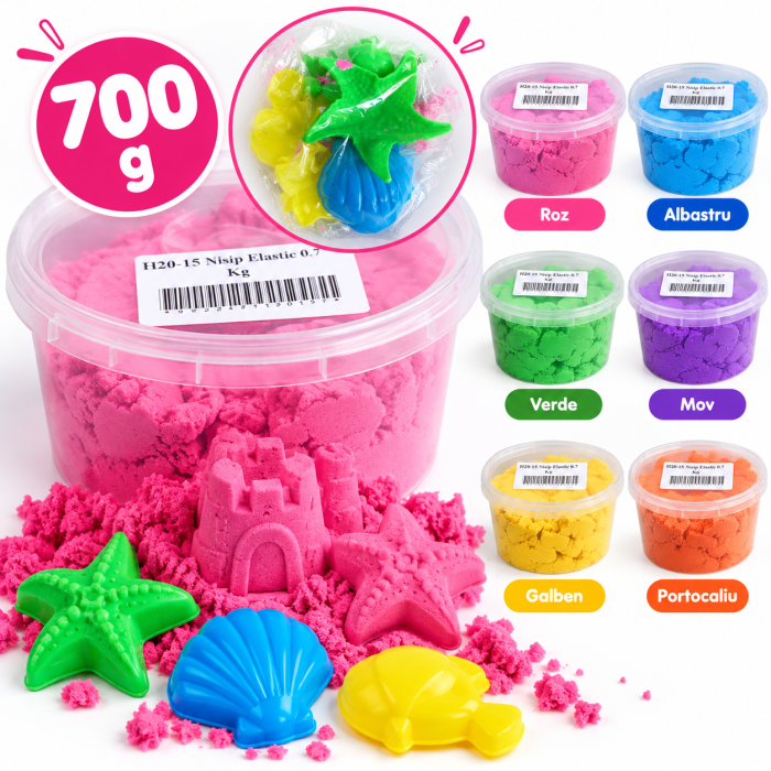 Nisip elastic 700 g – culori disponibile la alegere [4]