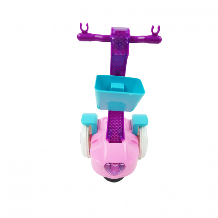 Papusa Barbie Balance, pe segway, cu sunete, luminite si dans, 29 cm [4]