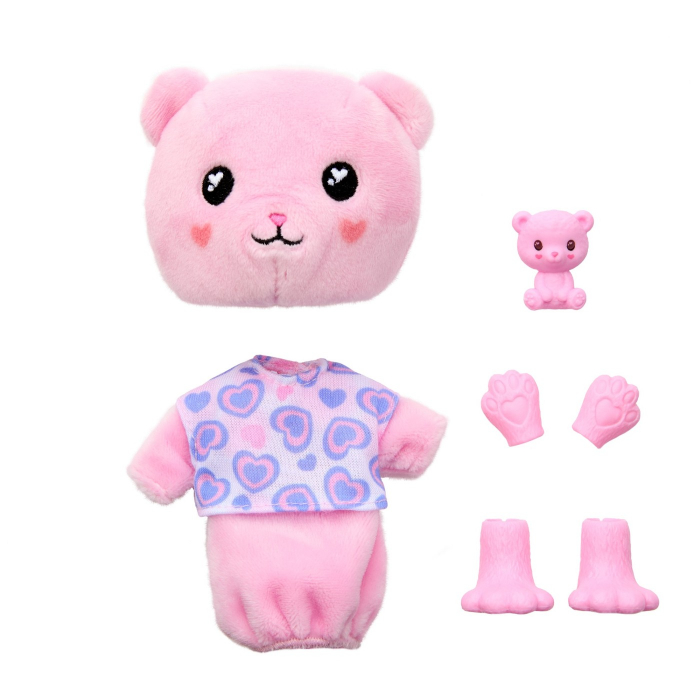 Papusa Barbie, Chelsea Cutie Reveal, ursulet, 16 cm [9]