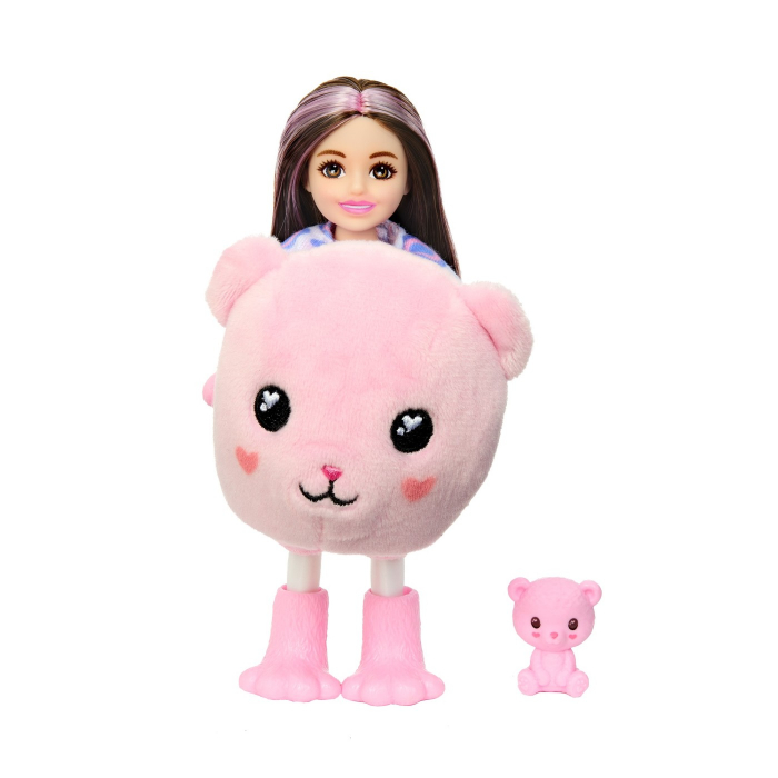Papusa Barbie, Chelsea Cutie Reveal, ursulet, 16 cm [2]