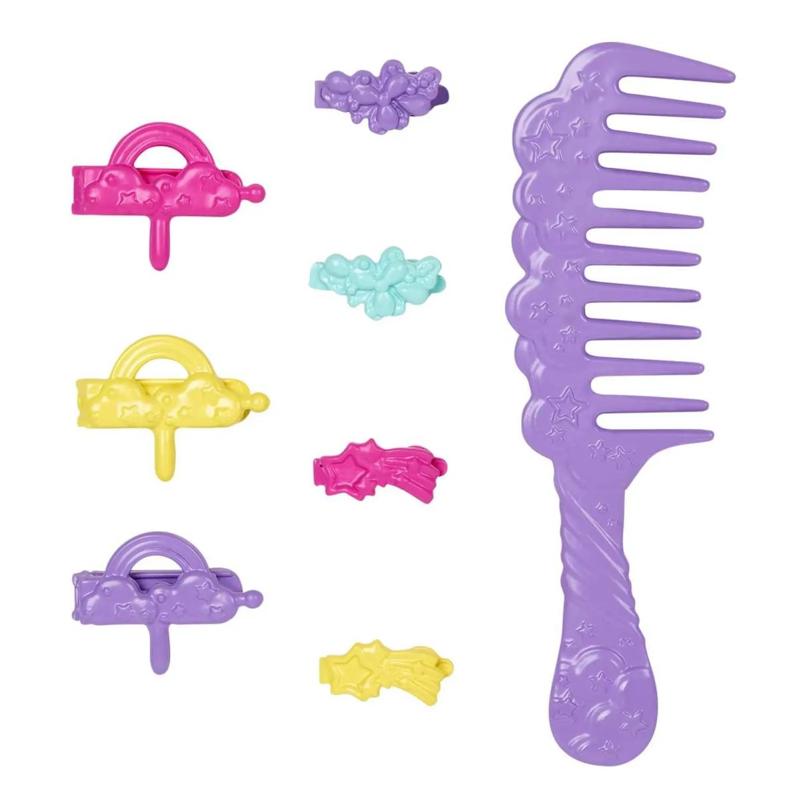 Papusa Barbie, Dreamtopia cu aparat de coafat,  32.5 cm [4]