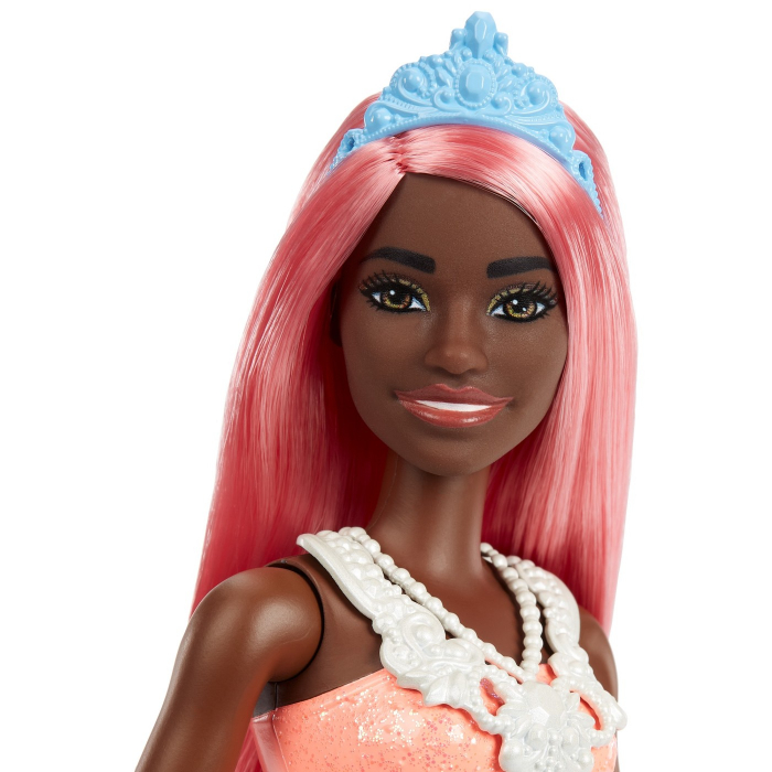 Papusa Barbie, printesa Dreamtopia, cu par corai [3]
