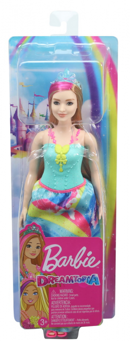 Papusa Barbie, printesa Dreamtopia, cu coronita roz [7]