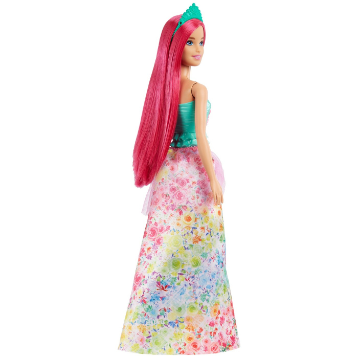 Papusa Barbie, printesa Dreamtopia, cu par roz [5]