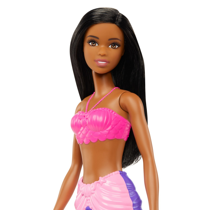 Papusa Barbie, sirena bruneta 32.5 cm [3]