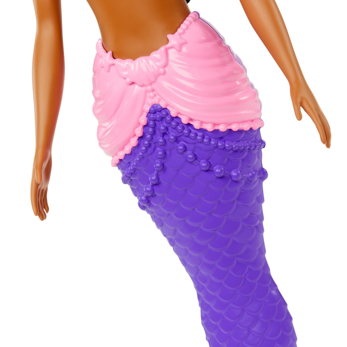 Papusa Barbie, sirena bruneta 32.5 cm [5]
