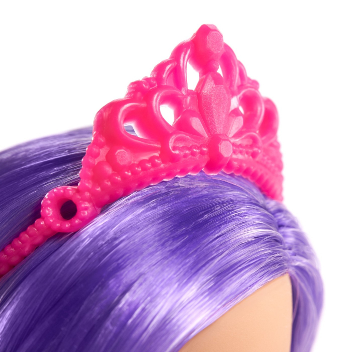 Papusa Barbie, zana cu par mov, 32.5 cm [3]