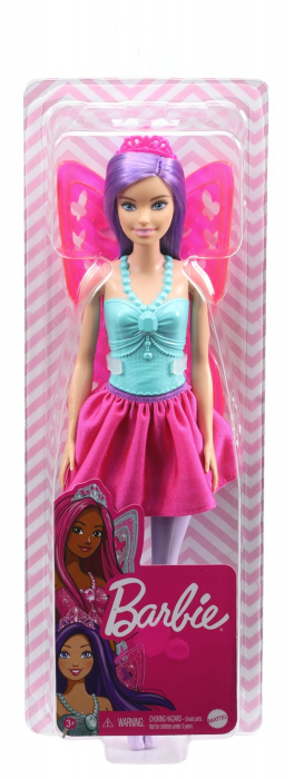 Papusa Barbie, zana cu par mov, 32.5 cm [6]