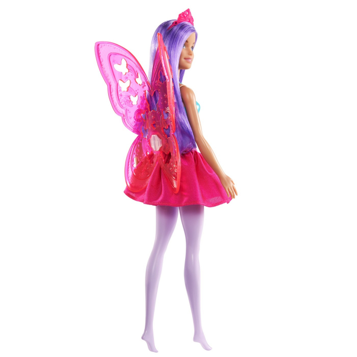 Papusa Barbie, zana cu par mov, 32.5 cm [2]