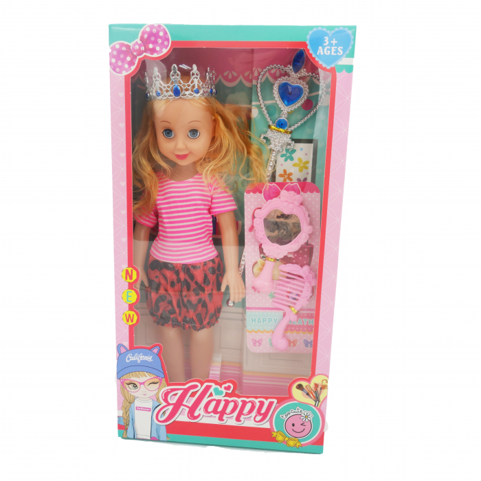 Papusa printesa cu accesorii de frumusete, 35 cm [2]
