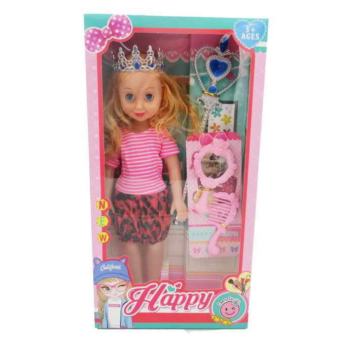 Papusa printesa cu accesorii de frumusete, 35 cm [1]