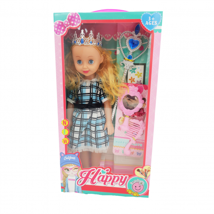 Papusa printesa cu accesorii de frumusete, 35 cm [2]