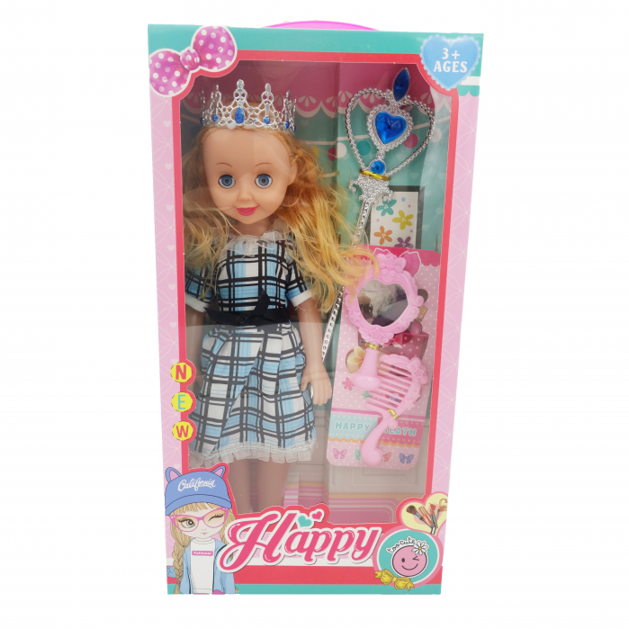 Papusa printesa cu accesorii de frumusete, 35 cm [1]