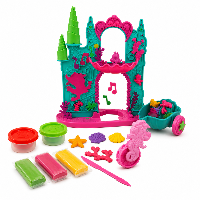 Plastilina, 6 culori, peste 20 de accesorii incluse [4]